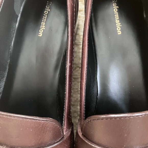 Ani Ruched Loafer Espresso Leather Size 11 - Picture 7 of 11